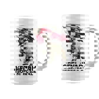 Greenland Is Not Forale Ours Polaire Usa Danemark Drapeau Groenland Tasse - Cadeauxyz