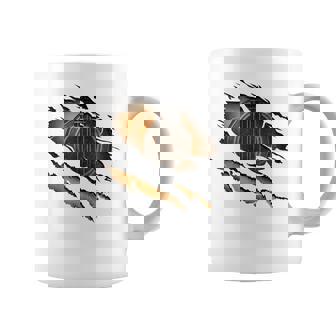 Guitare À Motif Déchiré Tasse - Cadeauxyz