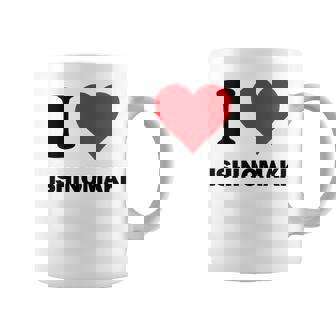 I Heart 石巻ジャパンラブ 日本のお土産品 コーヒーマグ - Kawaiitshirt