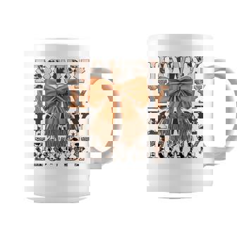 Howdy Cowgirl Coquette Bow Country Western Rodeo Cowboy Coffee Mug - Thegiftio