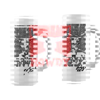 Howdy Putos Cool Retro Western Cowboy Vintage Sayings Coffee Mug | Mazezy