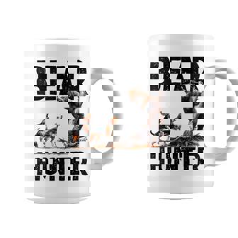 Hunting Bear Retro Dog Bear Hound Dog Hunting Coffee Mug | Mazezy