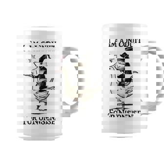 I'm A Conduit For Nonsense Opossum Meme Humor Boy Girl Coffee Mug - Monsterry