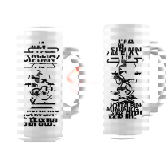 I'm A Simple Man I Like Moutain Biking Beers And Boobs Coffee Mug | Mazezy