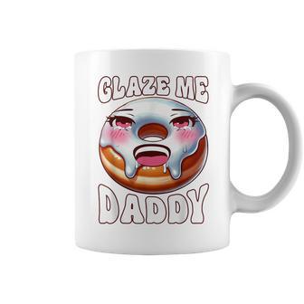 Inappropriate Glaze Me Daddy Dirty Donut Prank Adult Humor Coffee Mug - Thegiftio UK