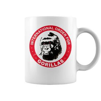 International Order For Gorillas Retro 80S Coffee Mug - Thegiftio UK
