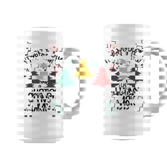 It's Never Too Early For Christmas Music Teacher Coffee Mug | Mazezy