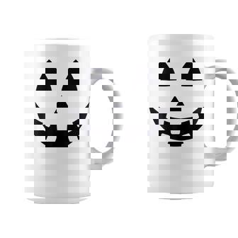 Jack O Lantern Carved Pumpkin Face 2025 Halloween Costume Coffee Mug | Mazezy