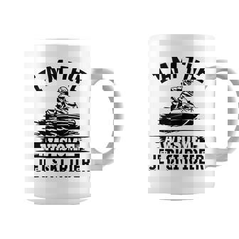 Jetski Jetskiing I Am The Awesome Jet Ski Rider Tank Top Coffee Mug | Mazezy
