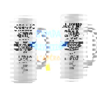 Jeuis Un Guy Nice J'aime Auxerre Et L'apéro Foot Auxerre Tasse - Cadeauxyz