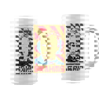 Johannes Brahms クラシック音楽の作曲家 レトロ調 コーヒーマグ - Kawaiitshirt