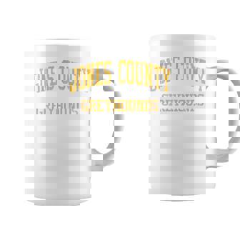 Jones County High School HS Gray GA Vintage Sports Coffee Mug | Mazezy