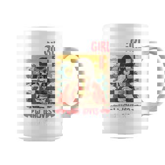 Just A Girl Who Loves Anime And Ramen Coffee Mug - Monsterry