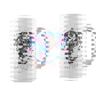 Just A Girl Who Loves Dragons Women's Girls Cute Dragon Coffee Mug | Mazezy