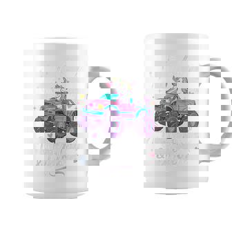 Just A Girl Who Loves Monster Trucks And Unicorns Coffee Mug | Seseable CA