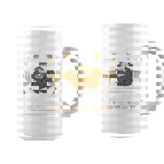 Im Just Here For The Latkes Chanukah Hanukkah Coffee Mug | Mazezy