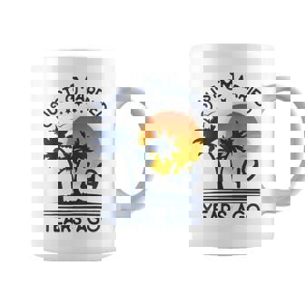 Just Married 49 Years Ago 49Th Wedding Anniversary Party Coffee Mug - Thegiftio