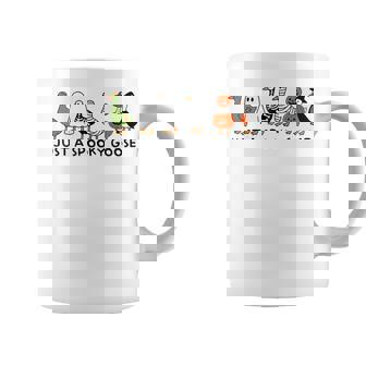 Just A Spooky Goose Halloween Silly Animal Witch Duck Coffee Mug | Seseable FR