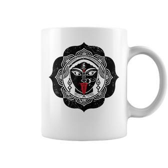 Kali Hindu Deity Goddess Indian Sacred Yoga Puja Kali Coffee Mug | Mazezy