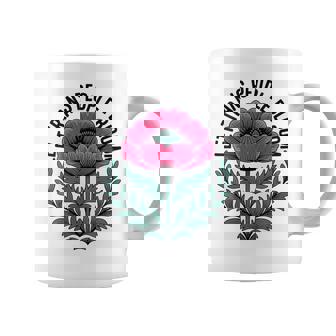 Let Trans People Bloom – Jolie Fleur D'allié De Fiertéibrante Tasse - Cadeauxyz