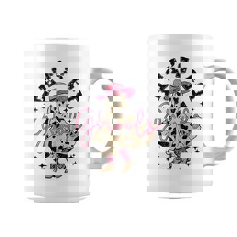 Let's Go Ghouls Ghost Cowgirl Western Halloween Coffee Mug | Seseable FR