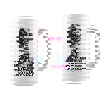 Lgbt Bisexual Proud Pride Month More Pride Less Prejudice Coffee Mug | Mazezy