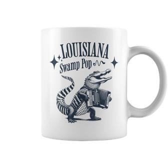 Louisiana Swamp Pop Alligators New Orleans Music Coffee Mug - Thegiftio UK