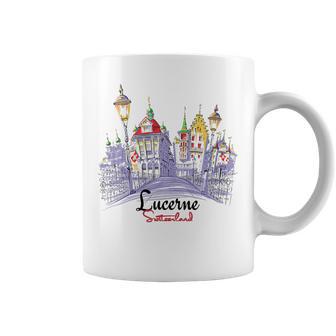 Lucerne Switzerland Souvenir Lucerne Coffee Mug | Mazezy