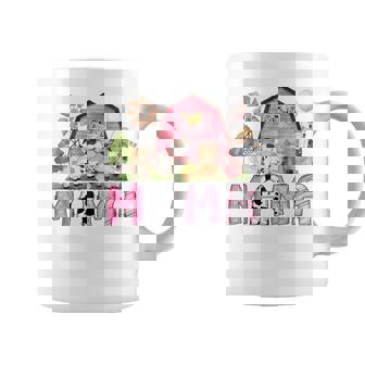 Mama Pink Farm Cow Lover Birthday Girl Matching Coffee Mug - Monsterry