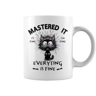 Masters Mastered It Graduate Master Degree Graduation Coffee Mug - Thegiftio UK