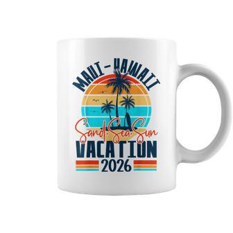 Maui Hawaii 2026 Vacation Souvenir Matching Family Group Coffee Mug - Thegiftio UK