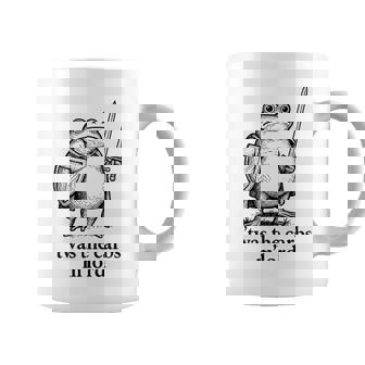 Medieval Frog Meme Carbs Knight M'Lord Quote Coffee Mug | Mazezy