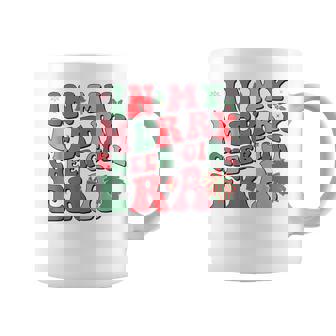 In My Merry Cheer Girl Era Groovy Christmas Cheerleading Coffee Mug - Thegiftio
