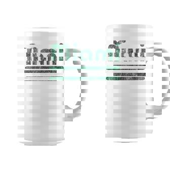 Miami Distressed Vintage For South Florida Locals Coffee Mug | Seseable CA