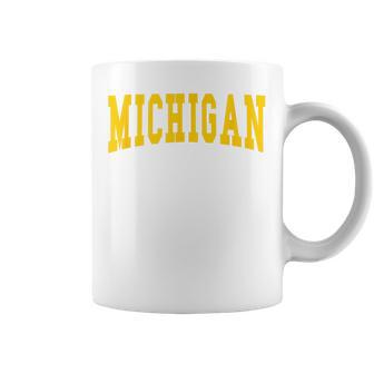 Michigan Throwback Classic Coffee Mug - Thegiftio UK