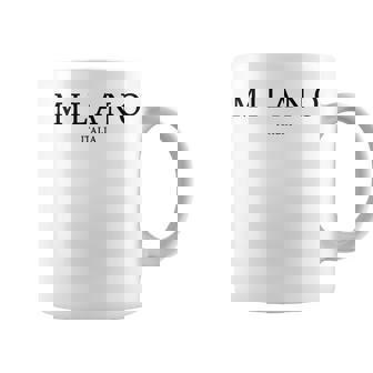Milano Italia Fashion Stylish Milan Italy Printed Coffee Mug - Monsterry
