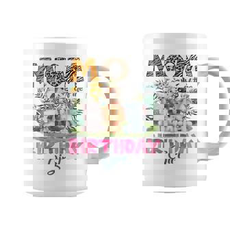 Mom Of The Birthday Girl Safari Jungle Animal Lover Coffee Mug - Monsterry