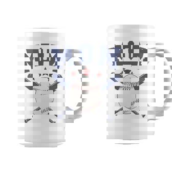 Mom Of Rookie 1St Birthday Baseball Boy Family Matching Coffee Mug | Seseable CA