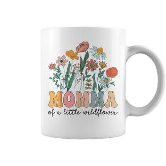 Momma Of The Little Wildflower Birthday Party Baby Shower Coffee Mug - Thegiftio UK