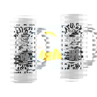 Motor Boat Captain Chummy Pontoon Boating Coffee Mug | Mazezy