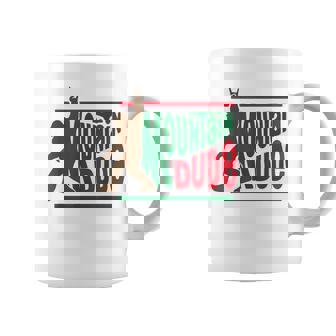 Mountain Dude Big Foot Sasquatch Hiking Coffee Mug - Monsterry