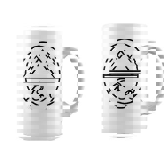 Mountains Waves Nature Outdoor Surf Hiking Hiker Surfer Coffee Mug | Mazezy