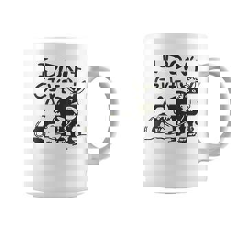 Mouse Walking A Donkey I Don't Give Rats Ass Coffee Mug | Seseable UK