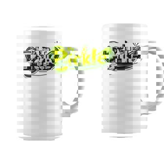 Mr Pickle ピクルス 風変わりで楽しいグラフィックピクルス コーヒーマグ - Kawaiitshirt