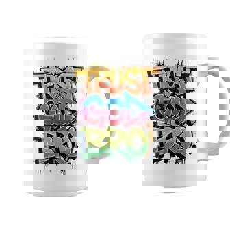 N Boys Trust God Bro Christian Faith Humorous Jesus Coffee Mug - Monsterry