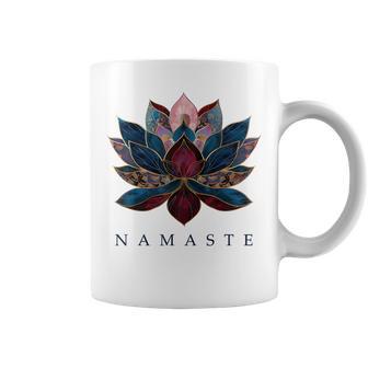 Namaste Lotus Flower Zen Buddhism Yogi Buddhist Buddha Yoga Coffee Mug - Thegiftio UK