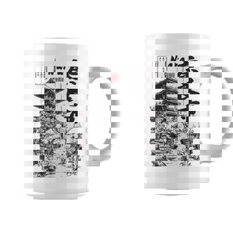 Nara Japon Cerfika Nihon Nippon Graphique Japonais Tasse - Cadeauxyz