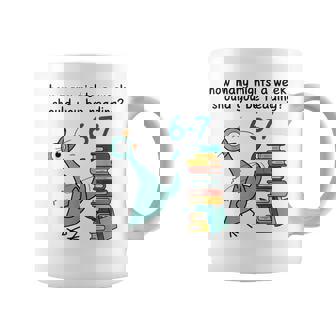 How Many Nights A Week Should You Be Reading 6-7 Coffee Mug | Seseable CA