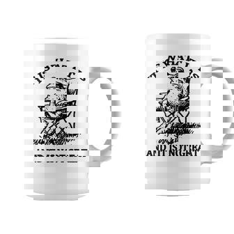 It Is What It Is And It Is Not Great Resting Frog Meme Coffee Mug - Thegiftio