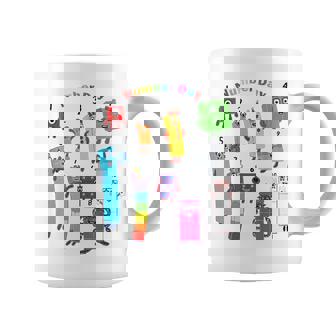 Numberblock Number Day Happy Numbers Coffee Mug - Monsterry